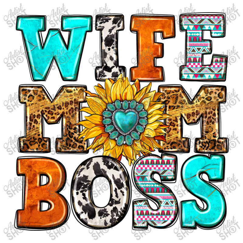 Wife Mom Boss Unisex Hoodie by Neo Western | Artistshot