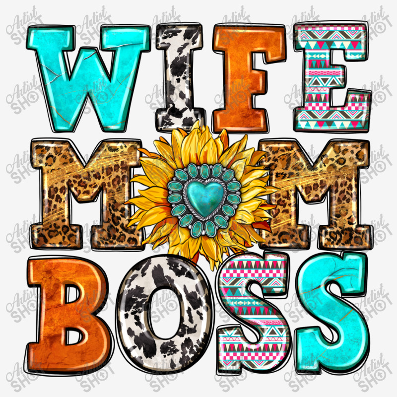 Wife Mom Boss Classic T-shirt by Neo Western | Artistshot