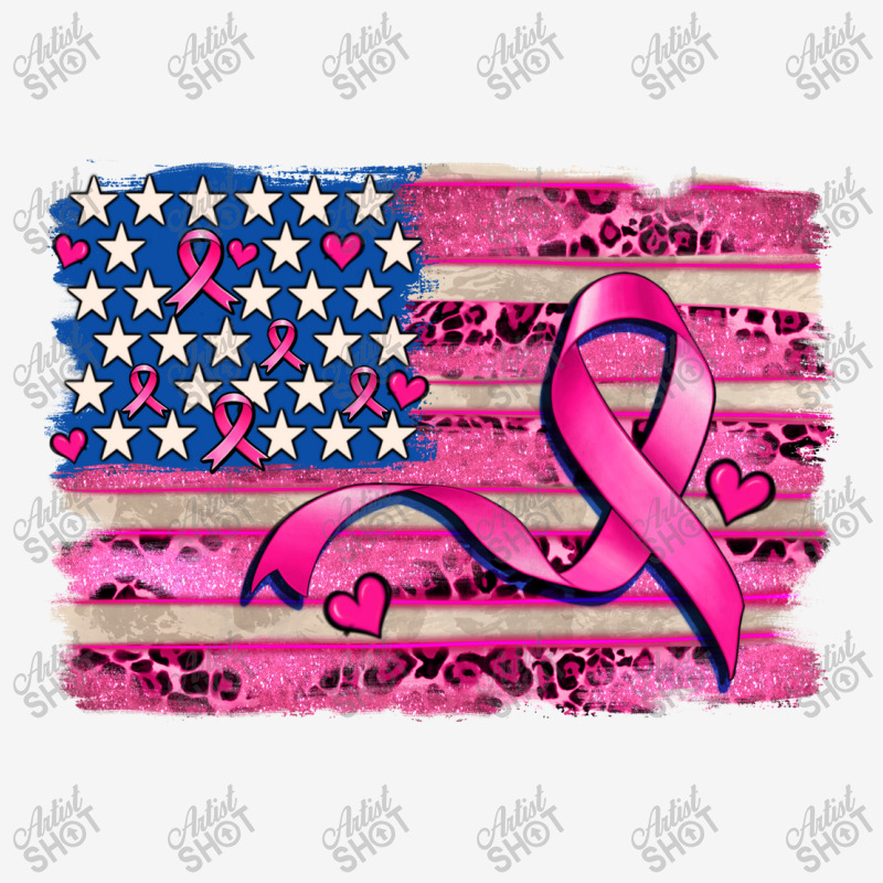 American Flag And  Cancer Ribbon Pattern 15 Oz Coffee Mug | Artistshot