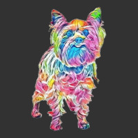 A Cute Yorkshire Terrier Dog Tands With Tongue Sticking Out. Baby Bodysuit | Artistshot