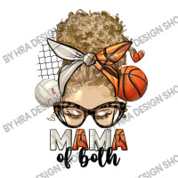 Blonde Messy Bun Mama Of Both Volleyball And Baske Baby Tee | Artistshot