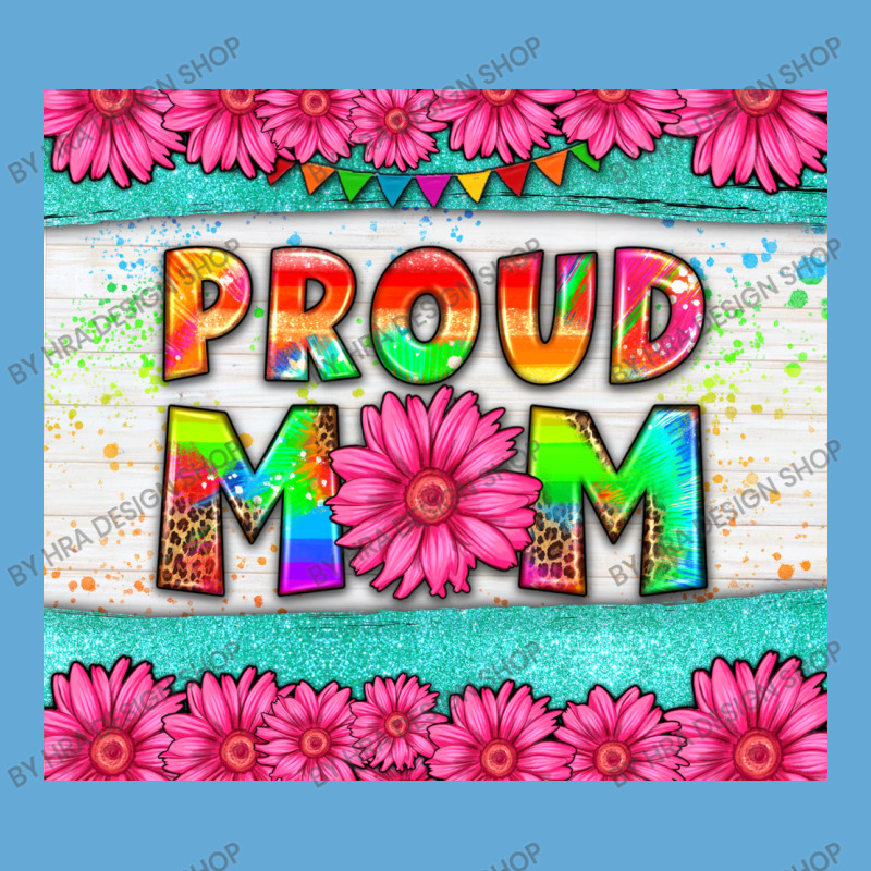 Proud Mom Basic T-shirt by HRA Design Shop | Artistshot