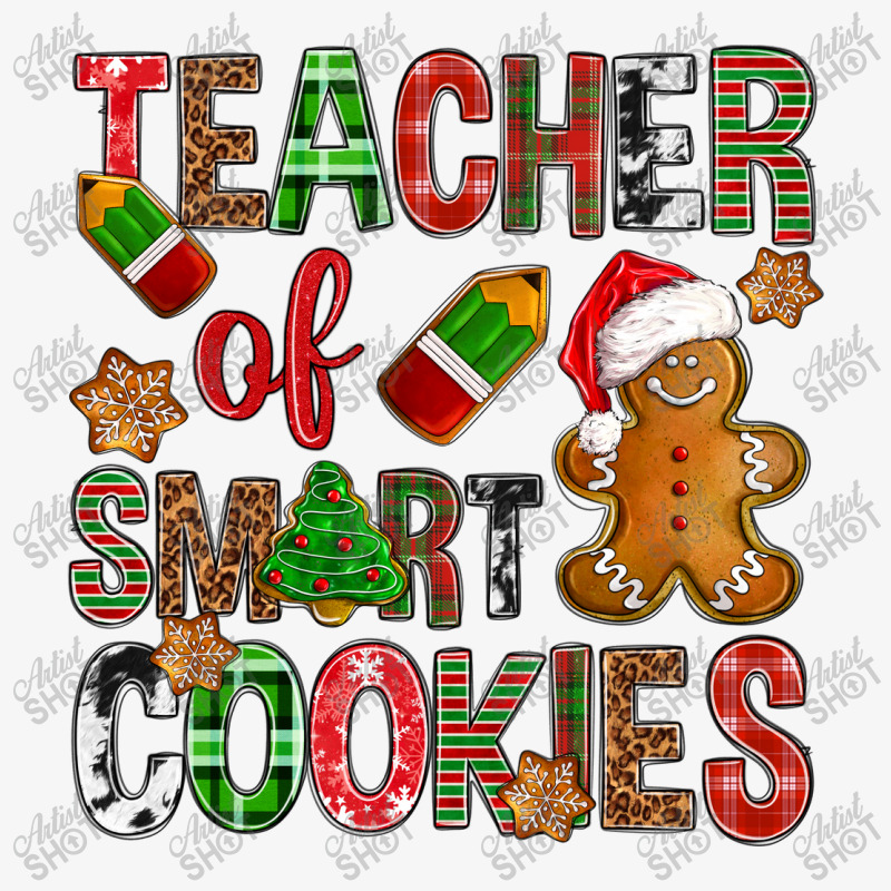 Teacher Of Smart Cookies Christmas Ladies Fitted T-Shirt by Neo Western | Artistshot