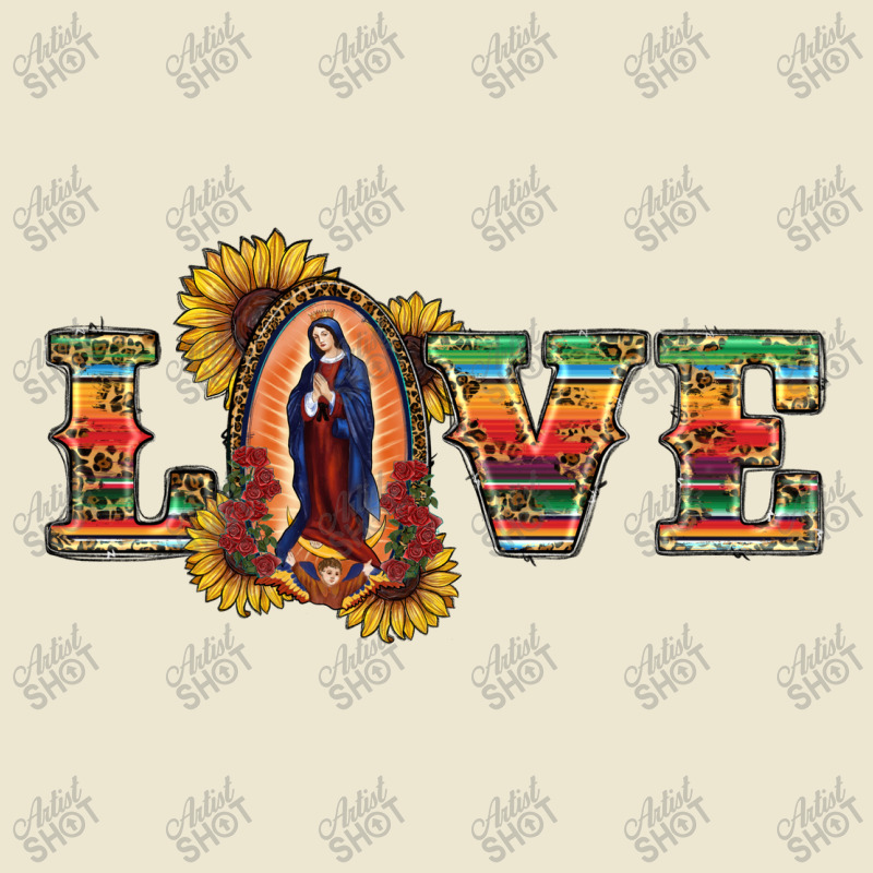 Love Lady Of Guadalupe Cropped Hoodie by RanaPortraitStore | Artistshot