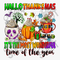 Hallothanksmas It's The Most Wonderful Time Ladies Fitted T-shirt | Artistshot