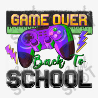 Game Over Back To School Ladies Fitted T-shirt | Artistshot