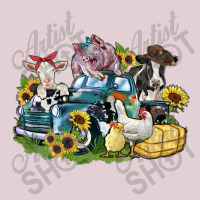 Farm Animals Truck Ladies Fitted T-shirt | Artistshot