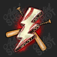 Baseball Lightning Bolt 3/4 Sleeve Shirt | Artistshot