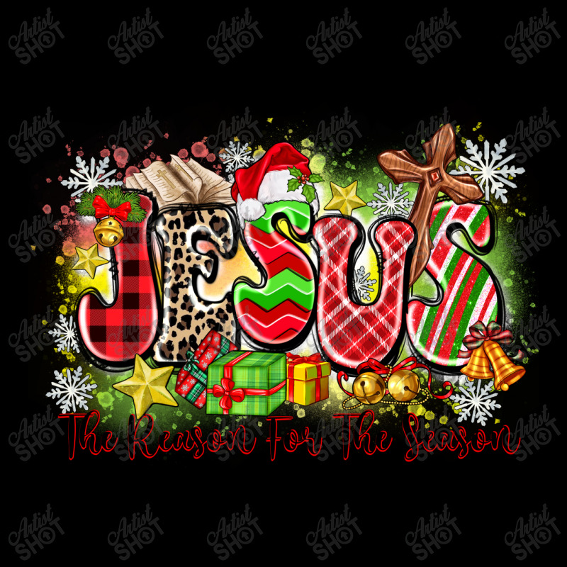 Jesus The Reason For The Season Cropped Sweater by Zillion Design Studio | Artistshot