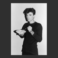 David Byrne Eating Cereal Poster 1 Adjustable Cap - Leatherette Patch | Artistshot