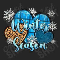 Snow Hearts Winter Season Ladies Fitted T-shirt | Artistshot