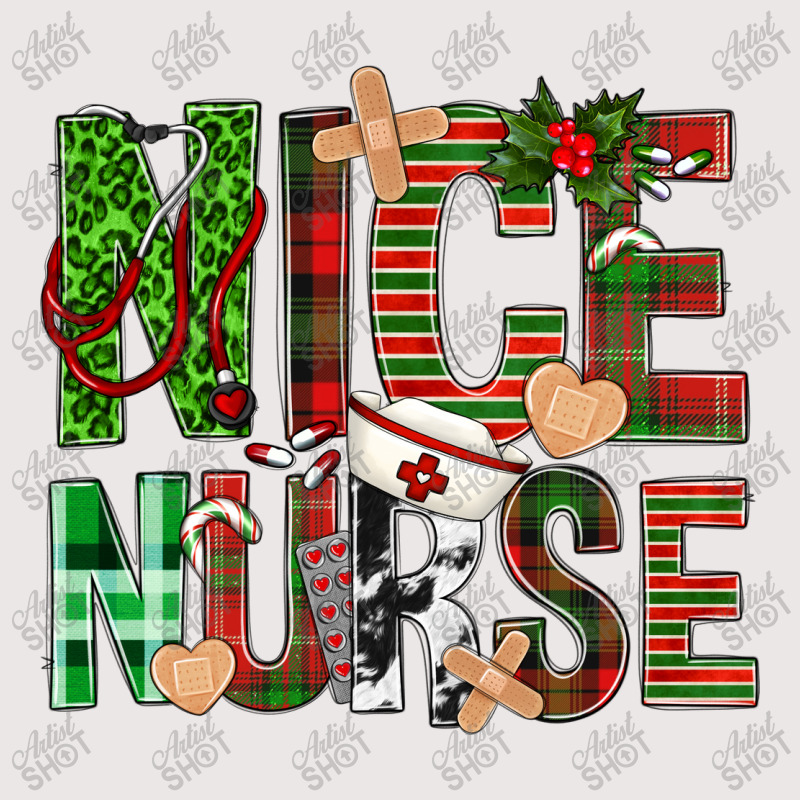 Nice Nurse Christmas Pocket T-Shirt by Neo Western | Artistshot