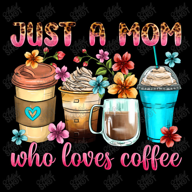 Just A Mom Who Loves Coffee Men's 3/4 Sleeve Pajama Set | Artistshot