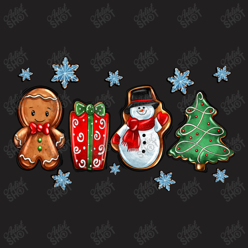 Christmas Gingerbread Cookies T-shirt | Artistshot