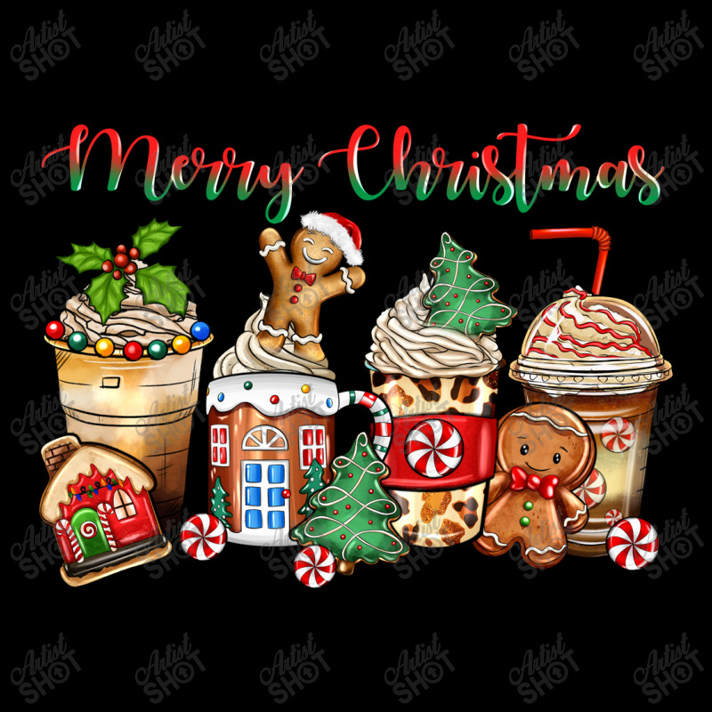 Merry Christmas Gingerbread Coffee Cups Unisex Jogger | Artistshot