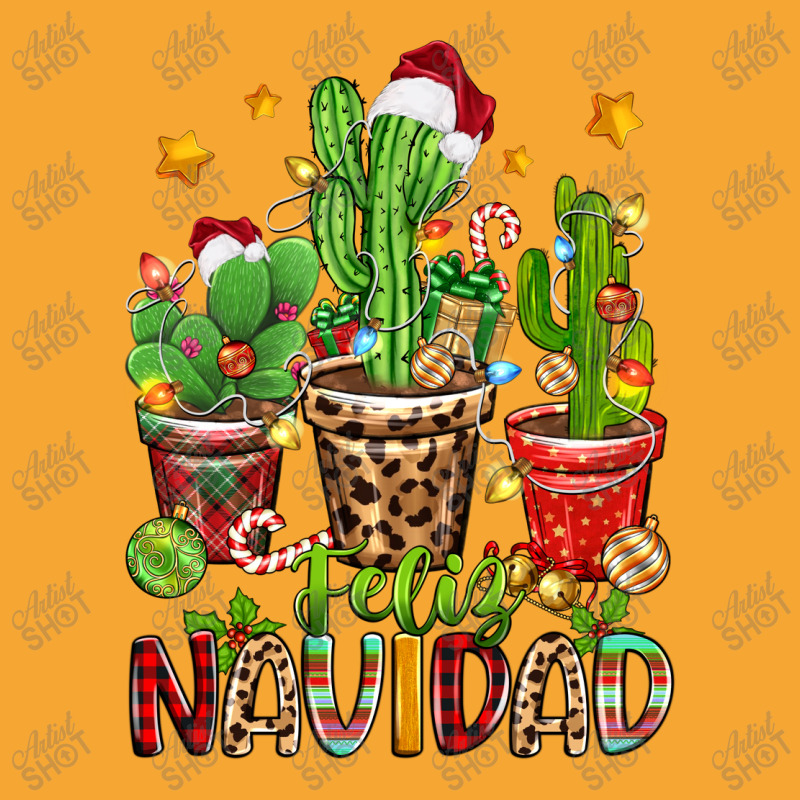 Christmas Cactus Feliz Navidad Basic T-shirt | Artistshot