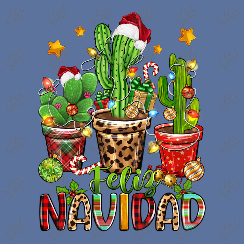 Christmas Cactus Feliz Navidad Lightweight Hoodie | Artistshot