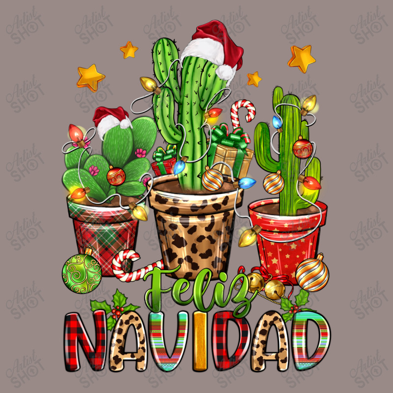 Christmas Cactus Feliz Navidad Vintage T-shirt | Artistshot