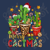 Christmas Cactus Merry Cactmas Men Denim Jacket | Artistshot