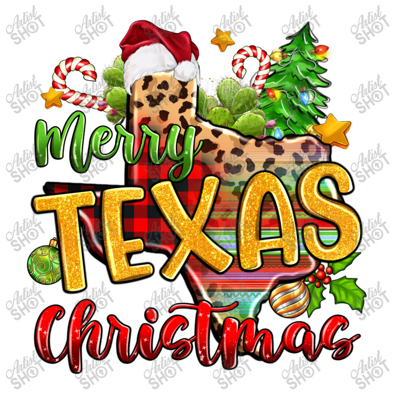 Merry Texas Christmas Men's T-shirt Pajama Set | Artistshot