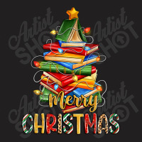 Book Christmas Tree Merry Christmas T-shirt | Artistshot