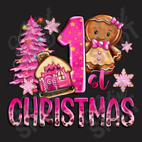 1st Christmas Gingerbread Girl T-shirt | Artistshot