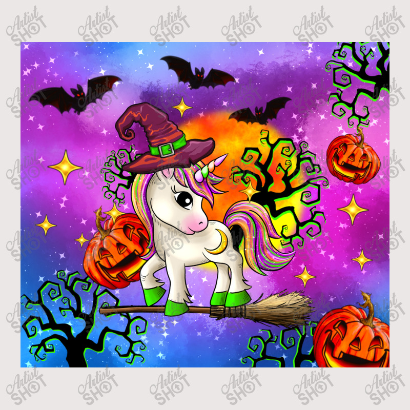 Halloween Unicorn Pocket T-shirt | Artistshot