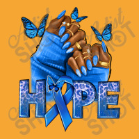 Hope Blueribboncolon Cancer Nails Basic T-shirt | Artistshot