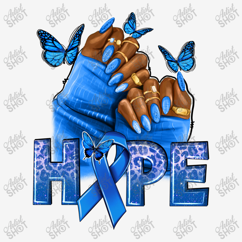 Hope Blueribboncolon Cancer Nails Classic T-shirt | Artistshot