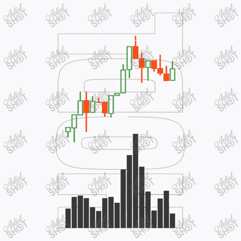 Hodl With Candlestick Chart Crypto Bitcoin Light T-Shirt by diegomicel | Artistshot