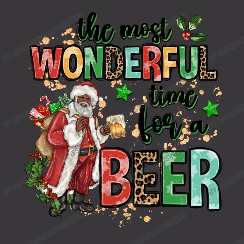 The Most Wonderful Time For A Beer Ladies Curvy T-Shirt by MaliasSmallBusiness | Artistshot