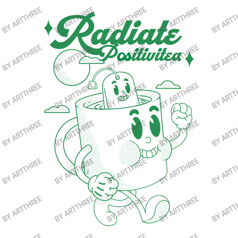 Radiate Positivitea Raglan Crop Top | Artistshot