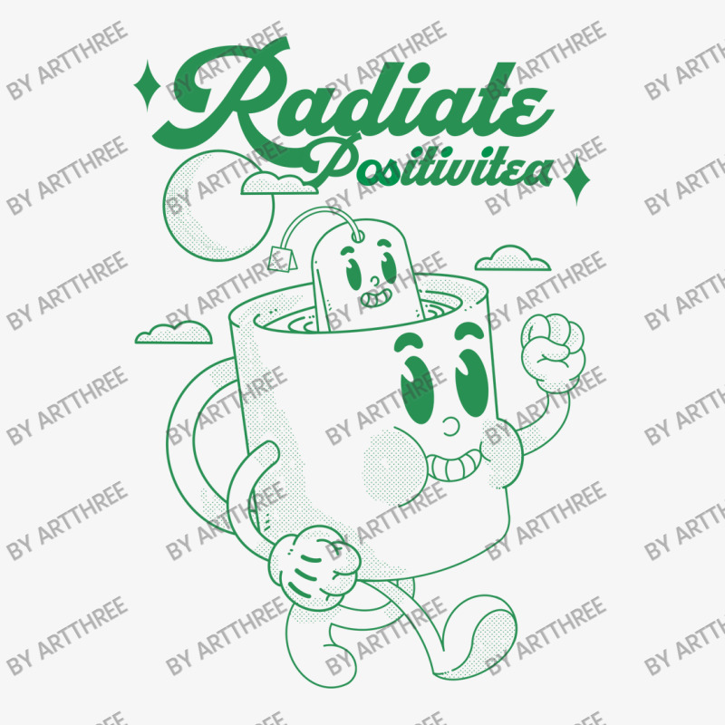 Radiate Positivitea Ladies Fitted T-shirt | Artistshot