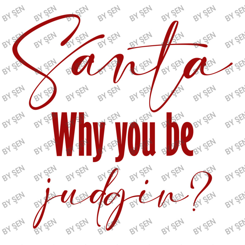 Santa Why You Be Judgin Youth Zipper Hoodie by ŞEN | Artistshot