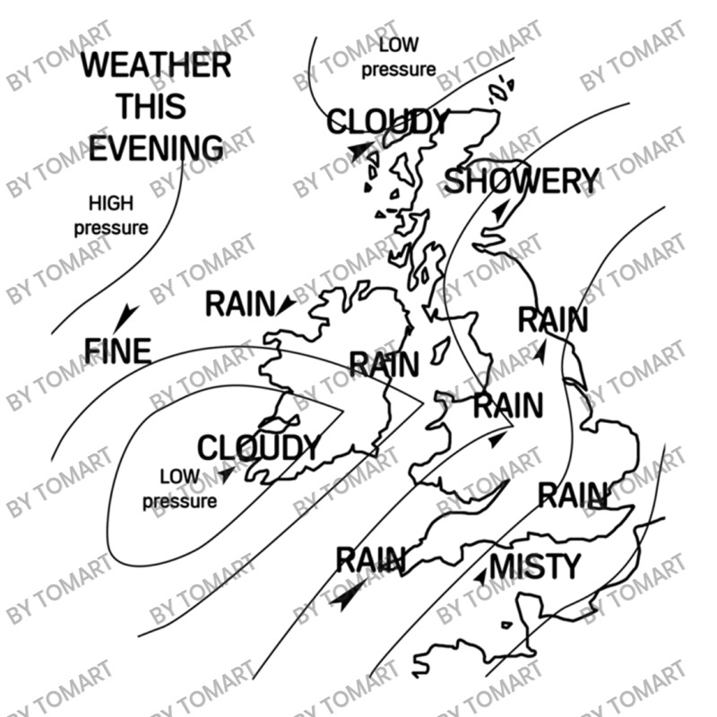 Uk Weather Map Youth Sweatshirt | Artistshot