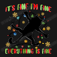 It's Fine I'm Fine Everything Is Fine Flannel Shirt | Artistshot