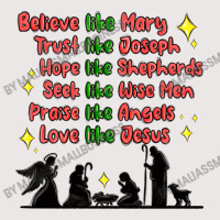 Jesus And Family Belive Like Mary Pocket T-shirt | Artistshot