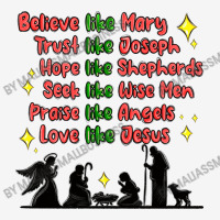 Jesus And Family Belive Like Mary Classic T-shirt | Artistshot