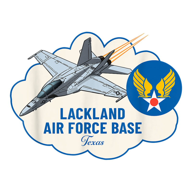 Lackland Afb Air Force Base Texas Tx Veterans T Shirt Cub Paper Bag - 8 X 4 1/2 X 10 1/4 | Artistshot