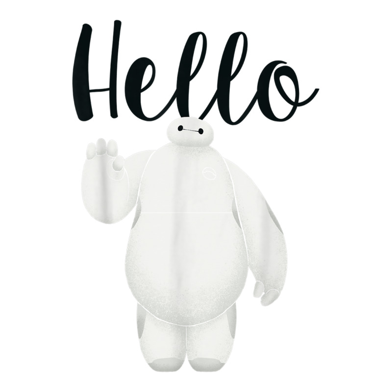 Funny Big Hero 6 Baymax Hello Wave Graphic Cub Paper Bag - 8 X 4 1/2 X 10 1/4 | Artistshot