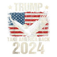 Trump 2024 Flag Take America Back Men Women Trump Cub Paper Bag - 8 X 4 1/2 X 10 1/4 | Artistshot