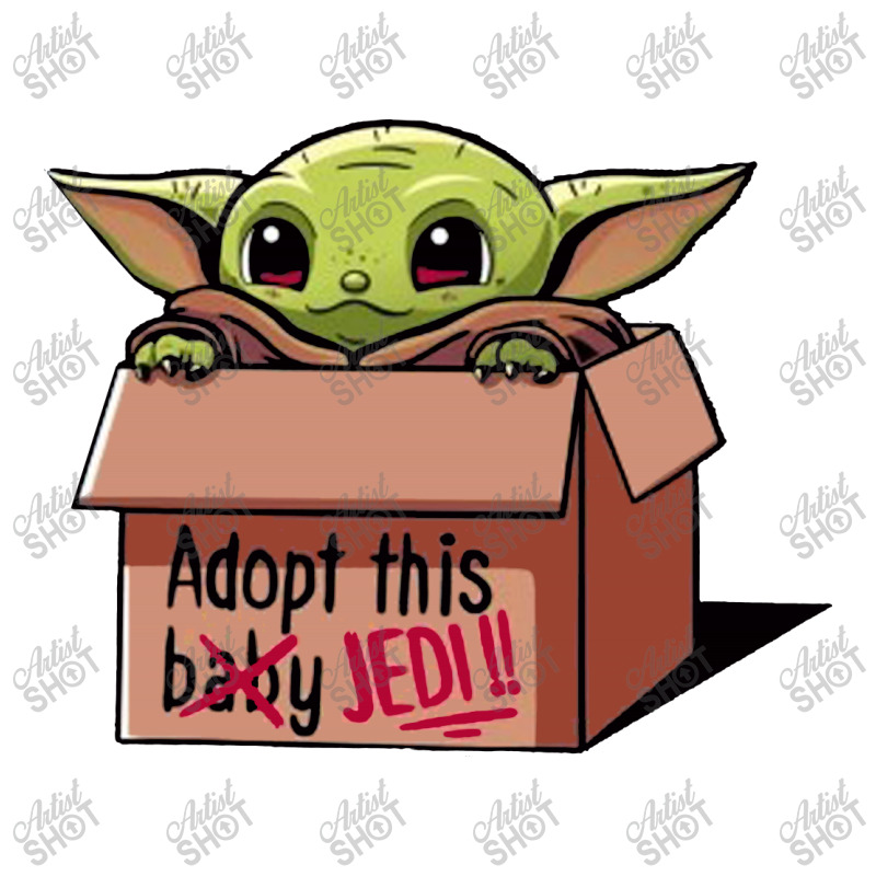 Adopt A Baby Mandalorian Baby Yoda Debie Paper Bag - 10 x 5 x 13 by paulscott Art | Artistshot