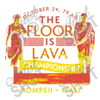 Pompeii Floor Is Lava Championship Debie Paper Bag - 10 X 5 X 13 | Artistshot