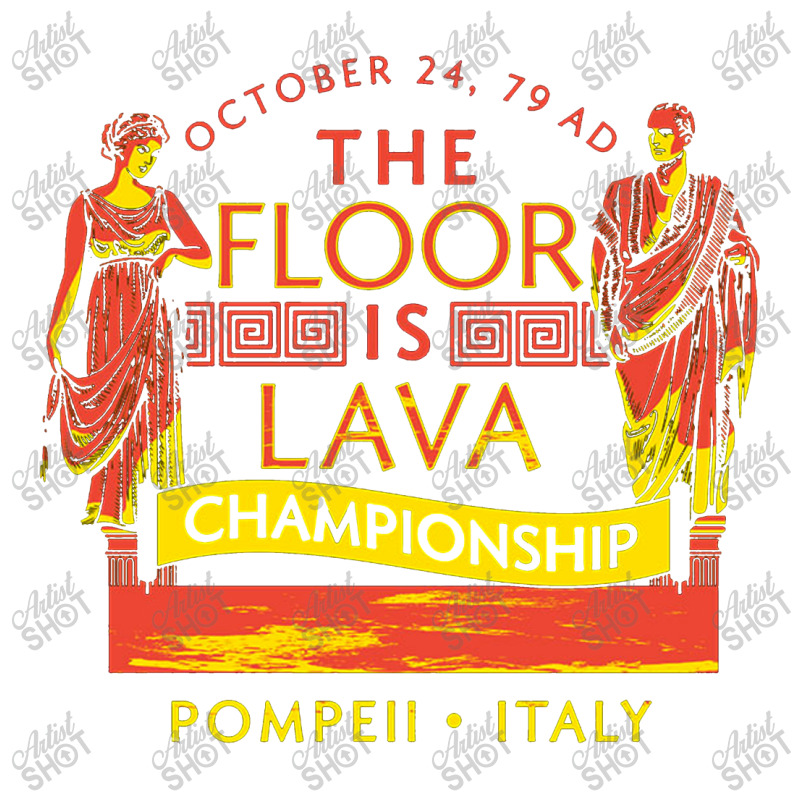 Pompeii Floor Is Lava Championship Debie Paper Bag - 10 X 5 X 13 | Artistshot