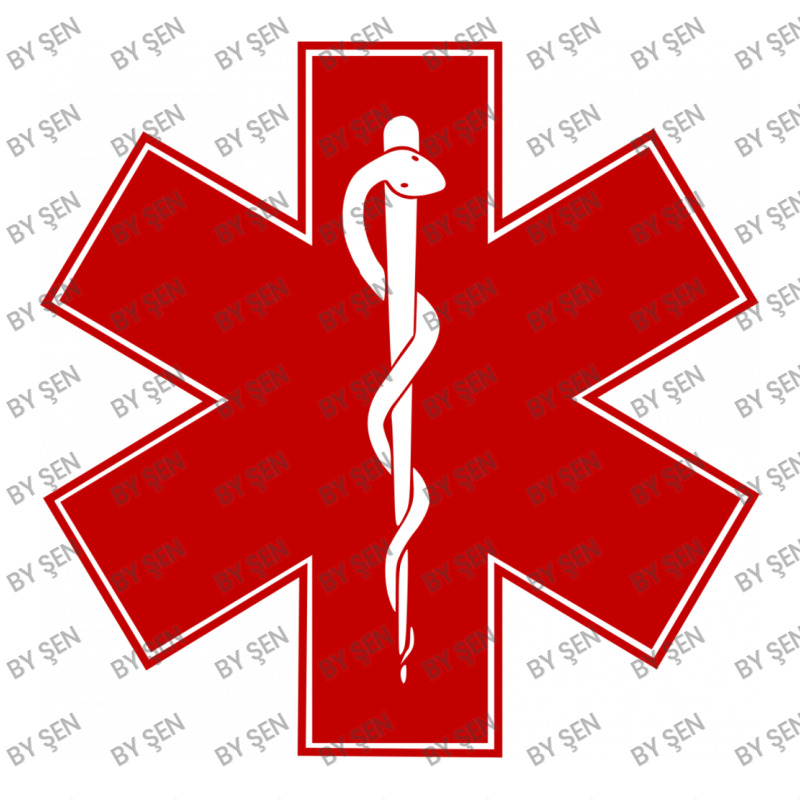 Star Of Life Emergency Medical Services Symbol, Ambulance, Debie Paper Bag - 10 X 5 X 13 | Artistshot