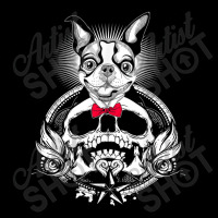 Boston Terrier Skull Halloween Dog Lightweight Hoodie | Artistshot