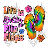 Life Is Better In Flip Flops Jumbo Paper Bag - 18 X 7 X 18 3/4 | Artistshot