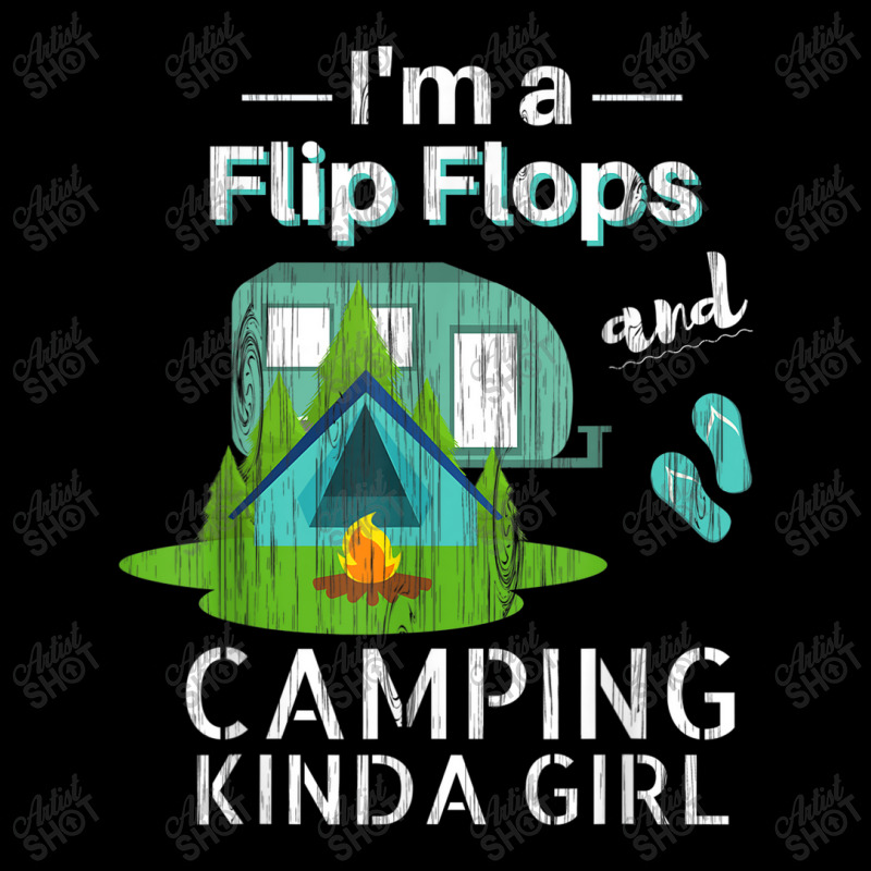 Camping Flip Flops Roadtrips Rv Men's Long Sleeve Pajama Set | Artistshot