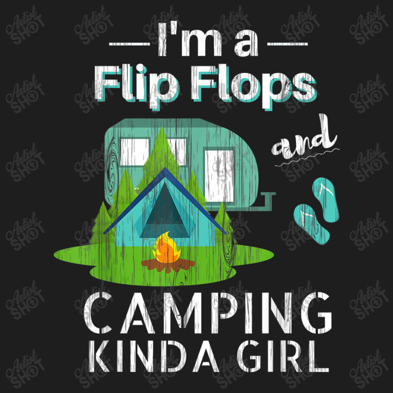 Camping Flip Flops Roadtrips Rv Classic T-shirt | Artistshot