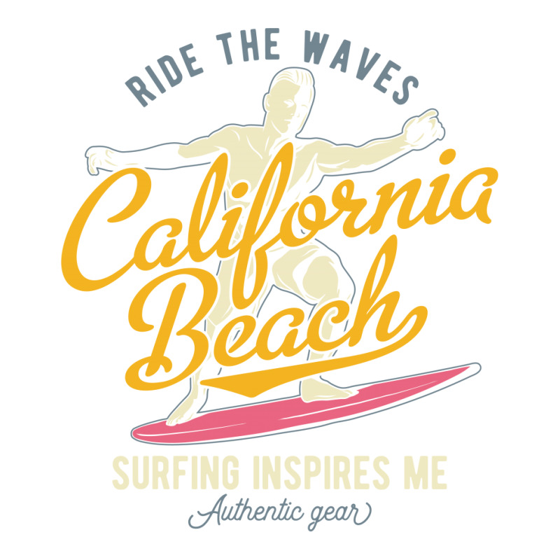 Surfing Califonia Beach Mart Paper Bag -13 X 7 X 17 | Artistshot